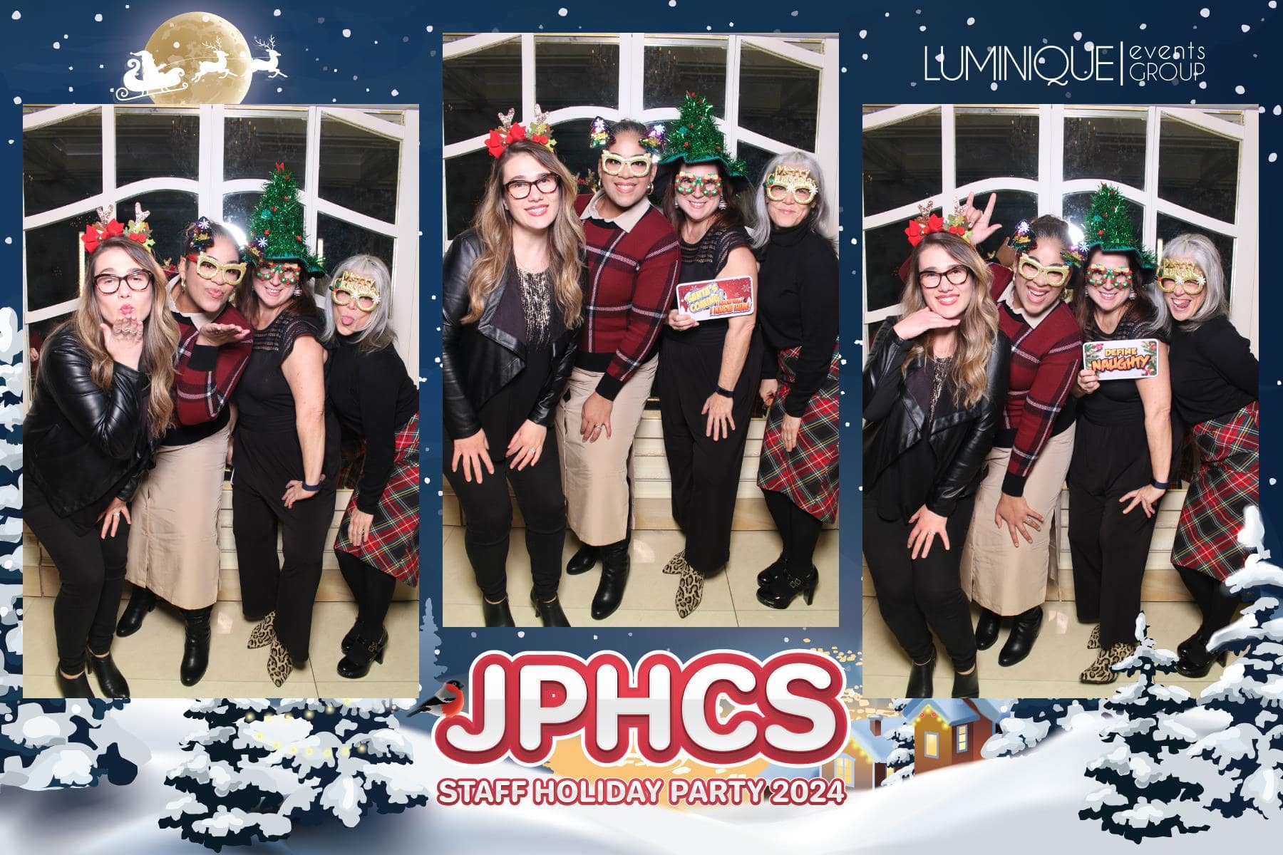 Mirror Photo Booth Corporate Holiday Party at the Grand in Totowa